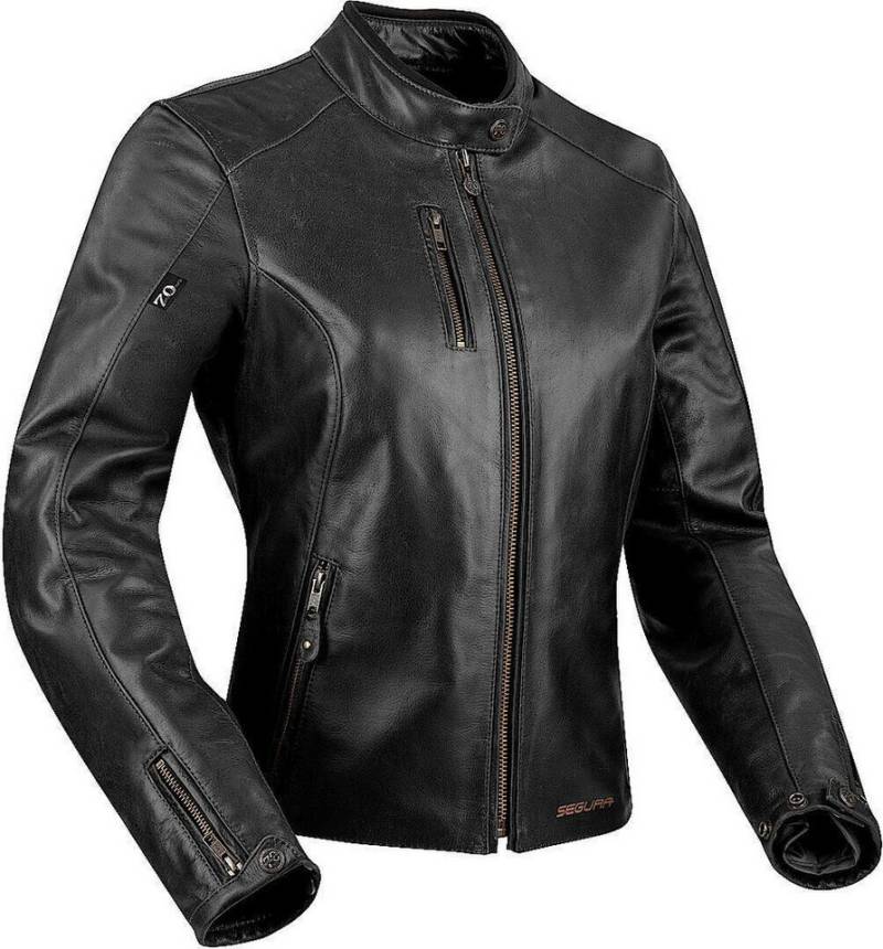 Segura Motorradjacke Laxey Damen Motorrad Lederjacke von Segura