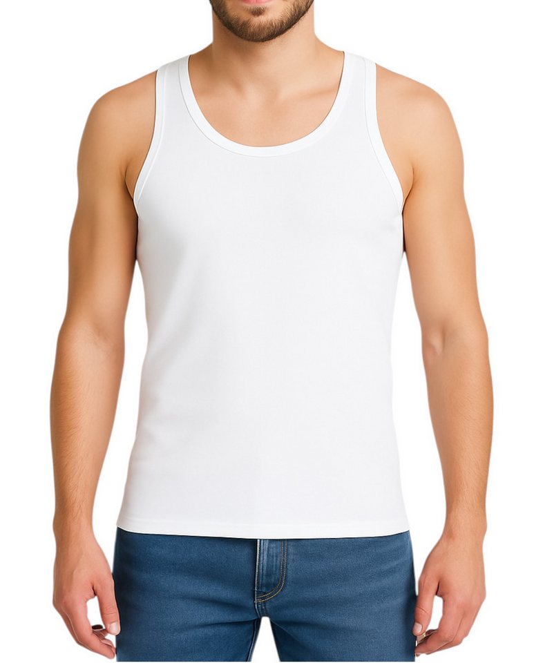 Seher Mensucat Unterhemd 6er-10er Pack Herren Unterhemden Tank Tops 100% Baumwolle S-4XL (6-St., Multipack) Atmungsaktiv und hautfreundlich von Seher Mensucat