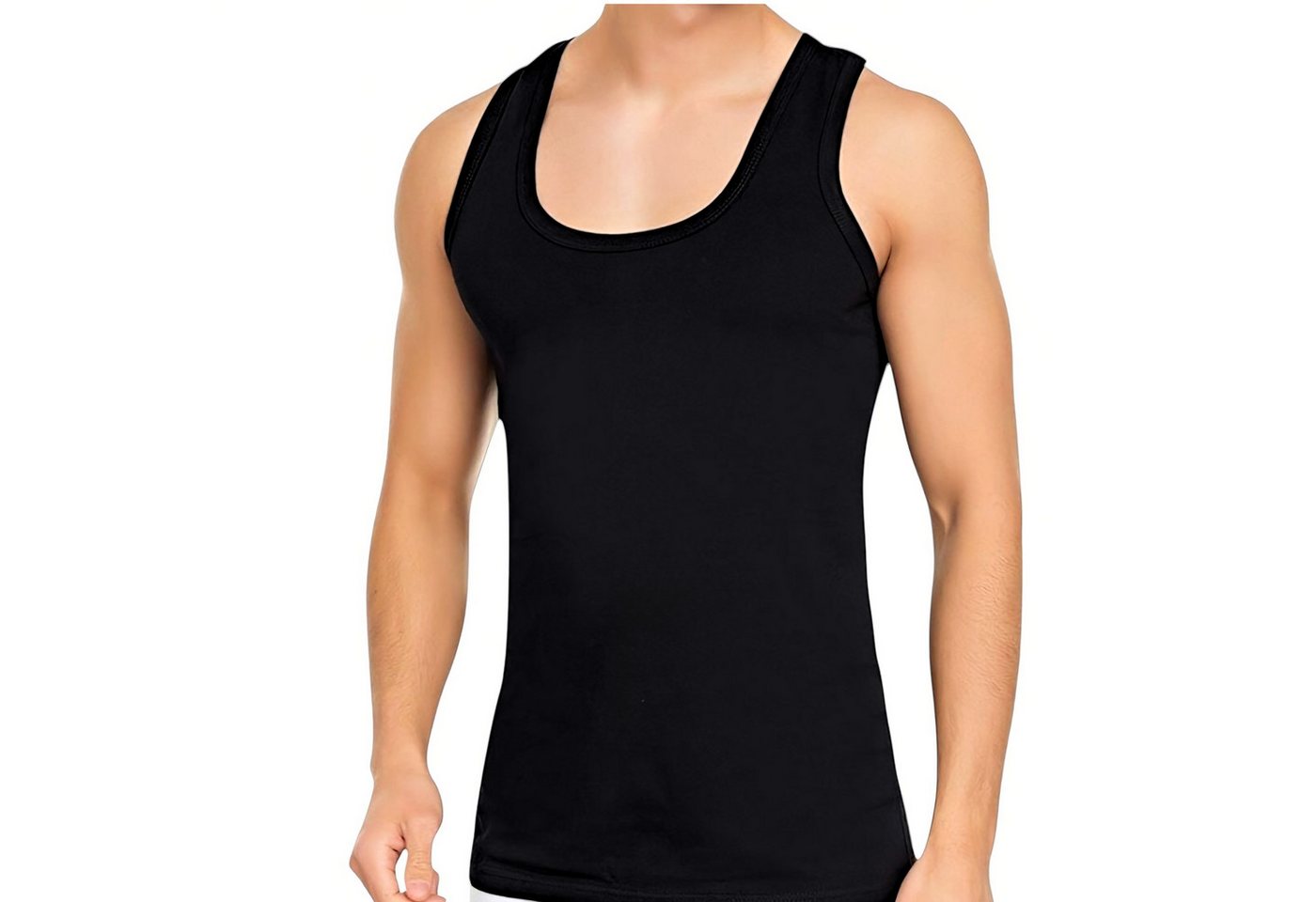 Seher Mensucat Unterhemd Herren Unterhemden 6er-10er Pack Tank Top 100% Baumwolle XS-4XL (Pack, 10-St., 6er-10er Pack) aus reiner Baumwolle von Seher Mensucat