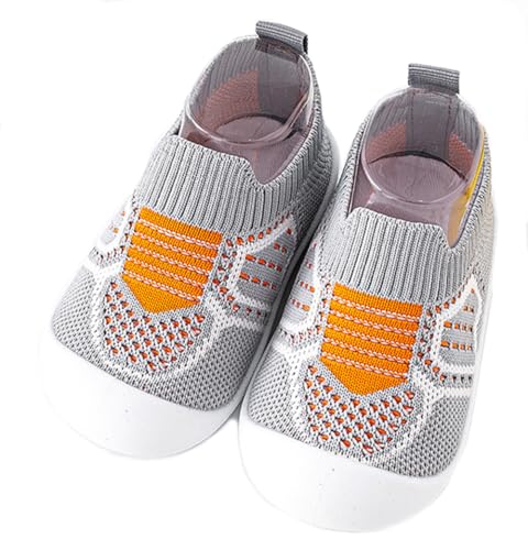 Babyschuhe mit weicher Sohle, rutschfeste Krabbelschuhe aus atmungsaktivem Mesh, Lauflernschuhe Schlupfdesign für 0-3 Jahre von Sehfupoye