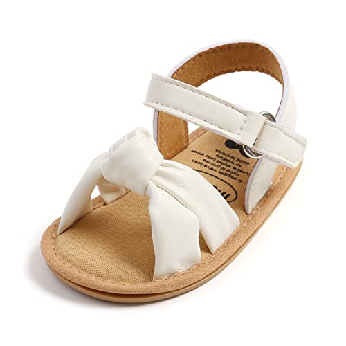 Kleinkind Baby Jungen Mädchen Sandalen - Sommer Erste Walker Schuhe - Newborn Casual Bowknot von Sehfupoye