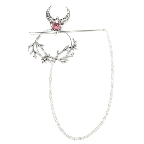 Einzigartiges Hexen-Haarnadel-Verzierungsset, eleganter Haarstab mit magischer Hexe, inspiriert für Versammlungen von Sehuby