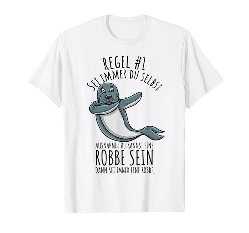 Sei Immer Du Selbst Lustiges Kinder Robben T-Shirt Sei Immer Du Selbst Lustiges Kinder Robben T-Shirt von Sei Immer Du Selbst Lustiges Kinder Robben