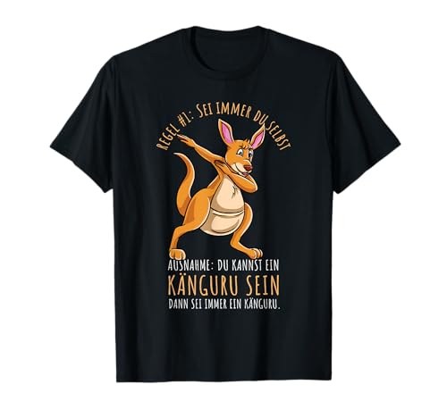 Sei Immer Du Selbst Mädchen Känguru T-Shirt Sei Immer Du Selbst Mädchen Känguru T-Shirt von Sei Immer Du Selbst Mädchen Känguru