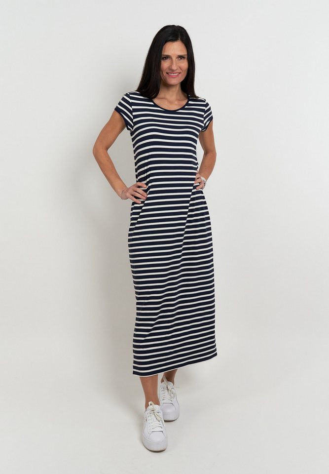 Seidel Moden Sommerkleid lang, mit Streifen-Design, MADE IN GERMANY von Seidel Moden