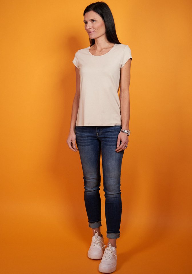 Seidel Moden T-Shirt mit Kappenärmel, MADE IN GERMANY von Seidel Moden