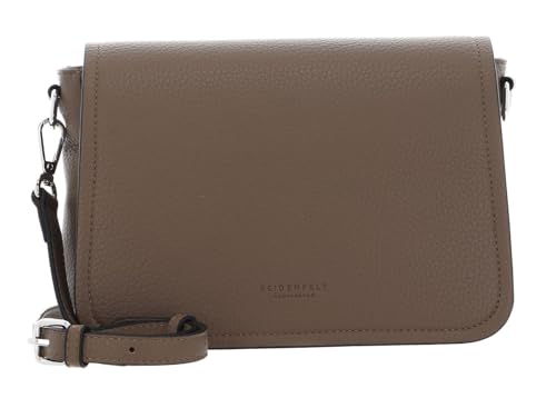 Seidenfelt Dale - Umhängetasche 20 cm almond grey von SEIDENFELT MANUFAKTUR