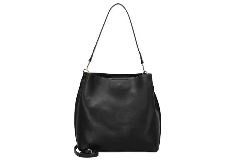 Seidenfelt Manufaktur Handtasche Alunda Hobo - Schultertasche 33 cm (matt black) von Seidenfelt Manufaktur
