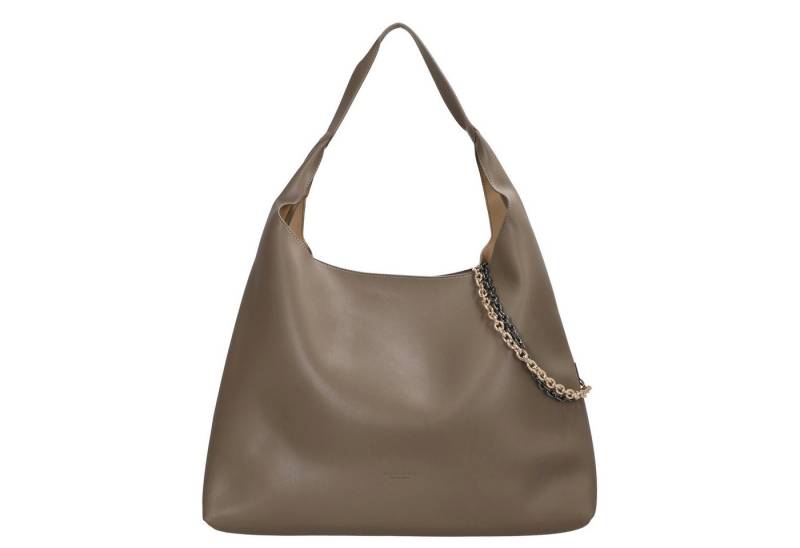 Seidenfelt Manufaktur Handtasche Lainio Hobo - Schultertasche 47 cm (grey) von Seidenfelt Manufaktur