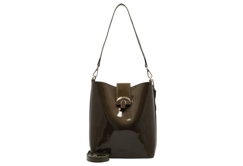 Seidenfelt Manufaktur Henkeltasche Grenaa Hobo - Schultertasche 27 cm (khaki) von Seidenfelt Manufaktur