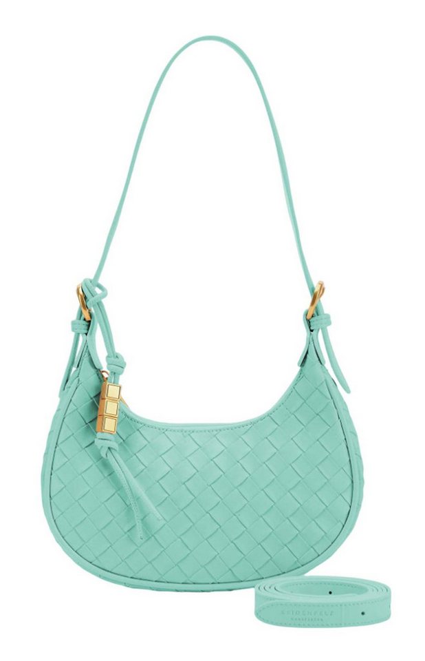 Seidenfelt Manufaktur Schultertasche Round Shoulderbag von Seidenfelt Manufaktur