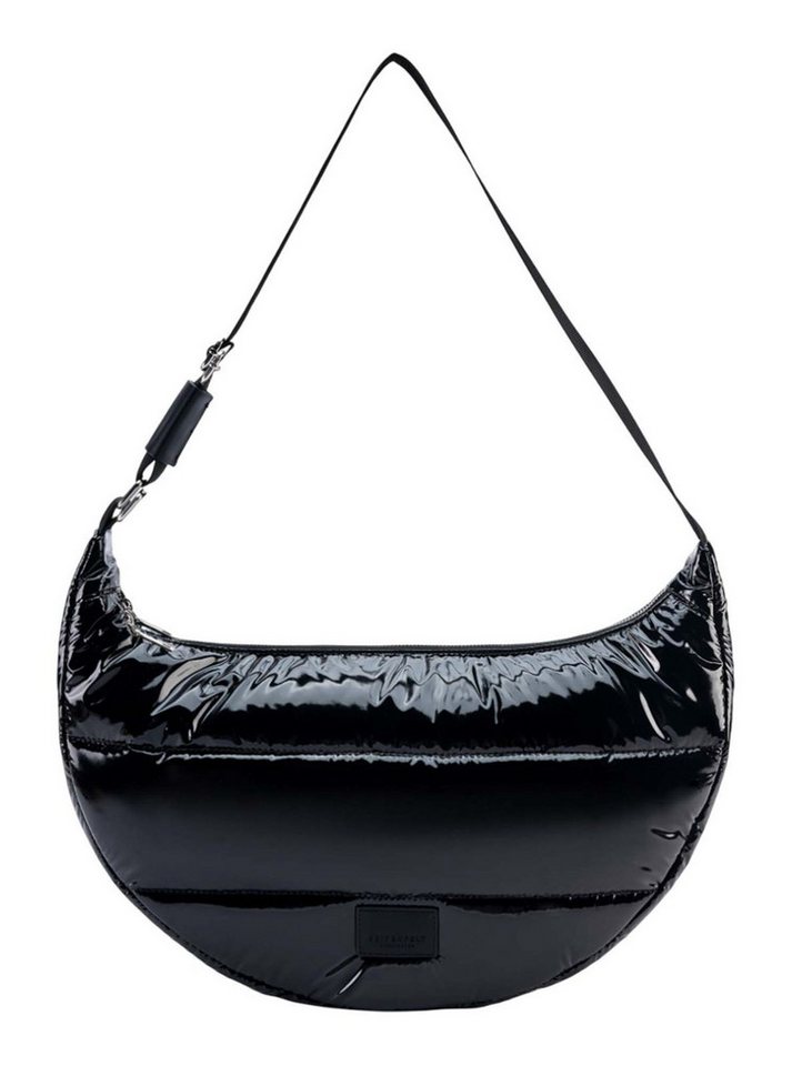 Seidenfelt Manufaktur Umhängetasche Glossy Nylon Halfmoon Bag von Seidenfelt Manufaktur