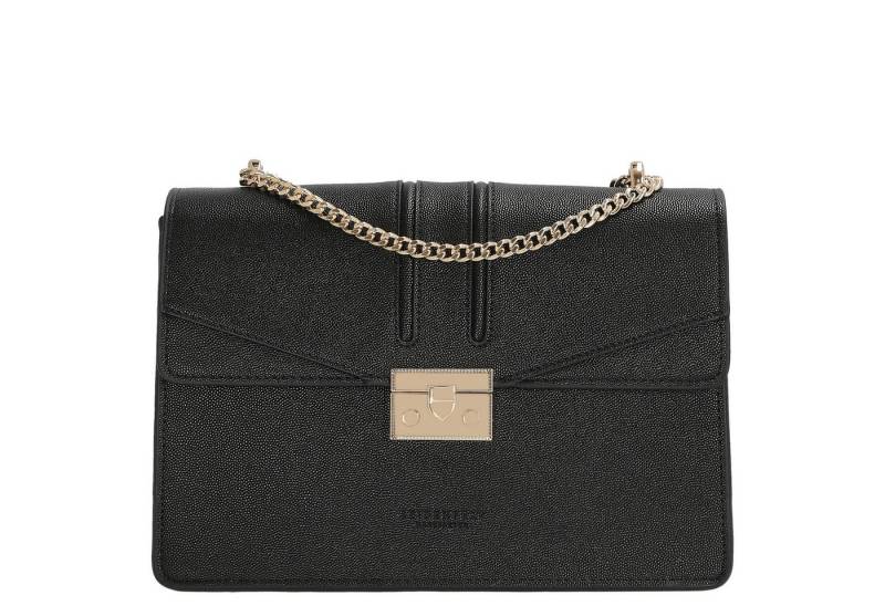 Seidenfelt Manufaktur Umhängetasche Roros Big - Schultertasche 28 cm (black gold) von Seidenfelt Manufaktur