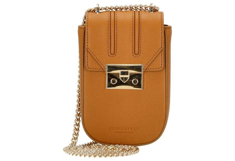 Seidenfelt Manufaktur Umhängetasche Roros Mobile - Umhängetasche 18 cm (honey) von Seidenfelt Manufaktur