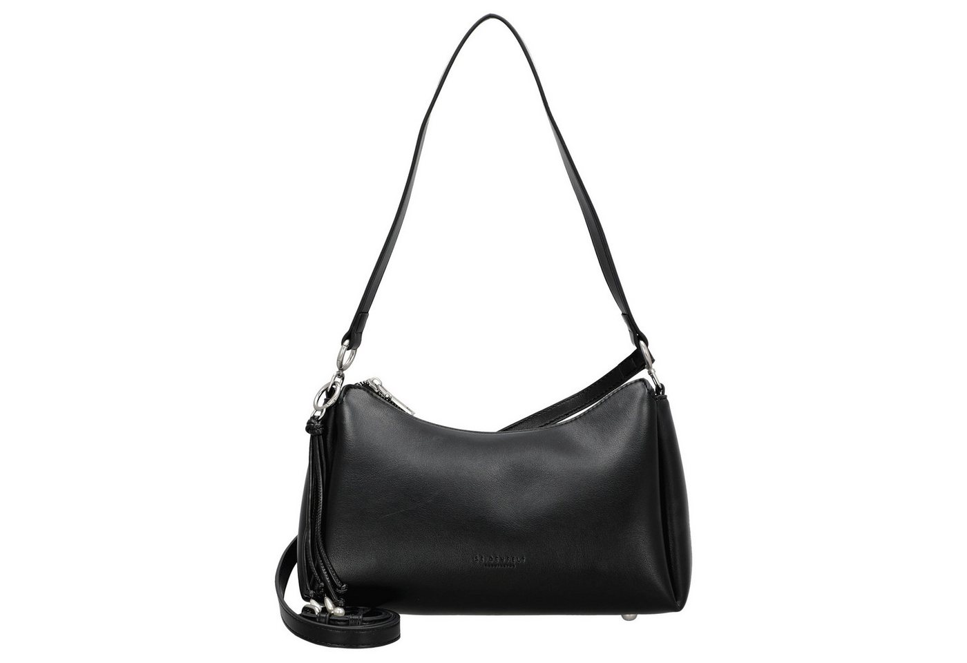 Seidenfelt Manufaktur Umhängetasche Sandve - Schultertasche 29 cm (black) von Seidenfelt Manufaktur