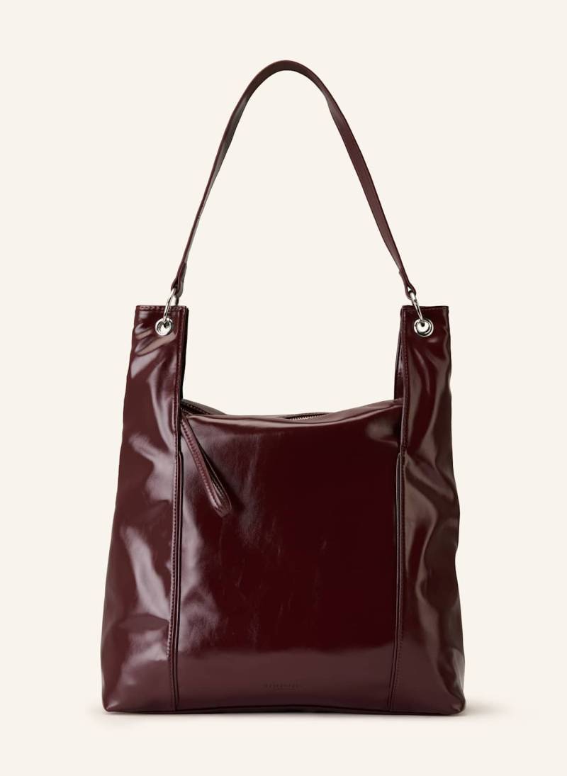 Seidenfelt Beuteltasche Delary rot von Seidenfelt