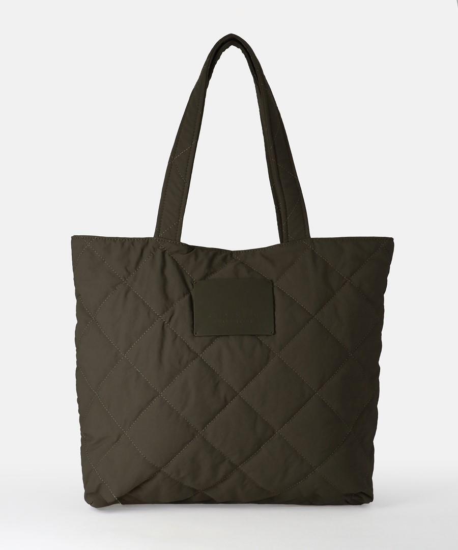 Seidenfelt - Cityshopper Hetta Shopper Khaki Oliv von Seidenfelt
