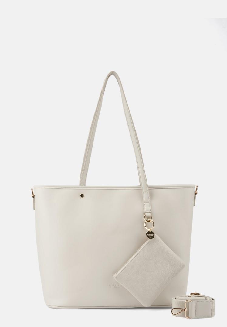 Seidenfelt - Cityshopper Selje Shopper Cream Beige von Seidenfelt