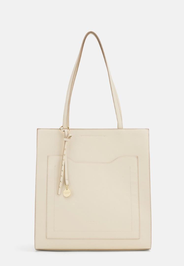 Seidenfelt - Cityshopper Senja Shopper Beige Beige von Seidenfelt