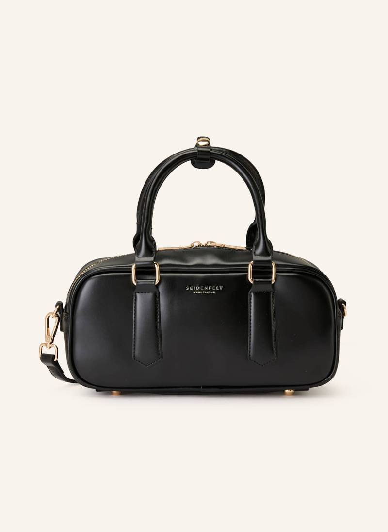 Seidenfelt Handtasche Arvaja Bowling schwarz von Seidenfelt