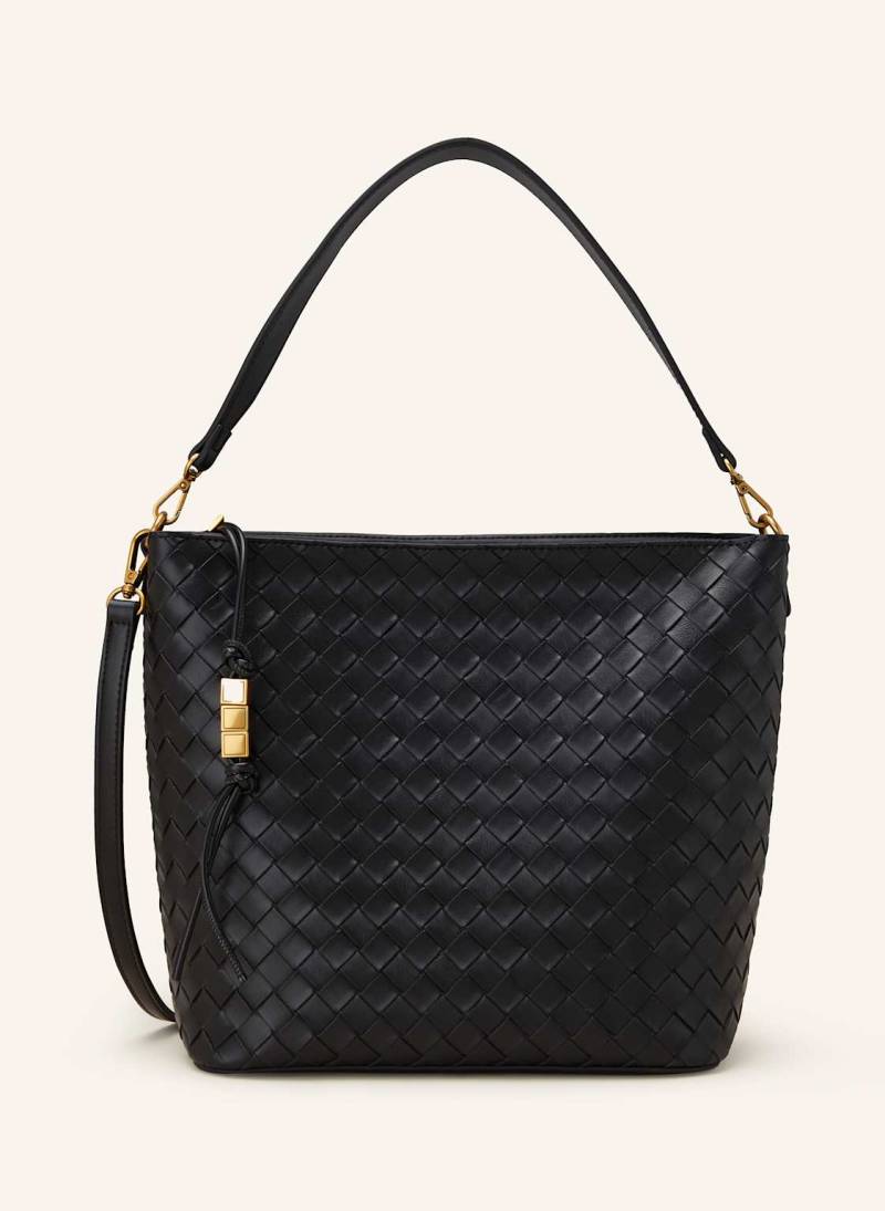 Seidenfelt Handtasche Kinna Mit Pouch schwarz von Seidenfelt