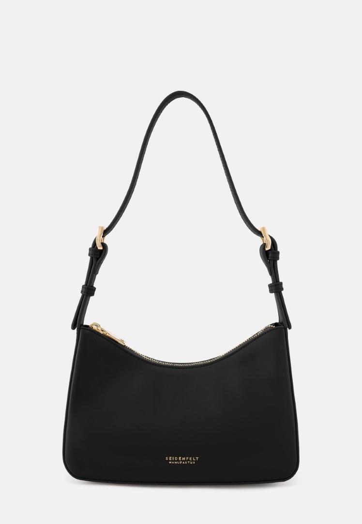 Seidenfelt - Handtasche Mit Reißversc Arvaja Small Shoulderbag Black Schwarz von Seidenfelt