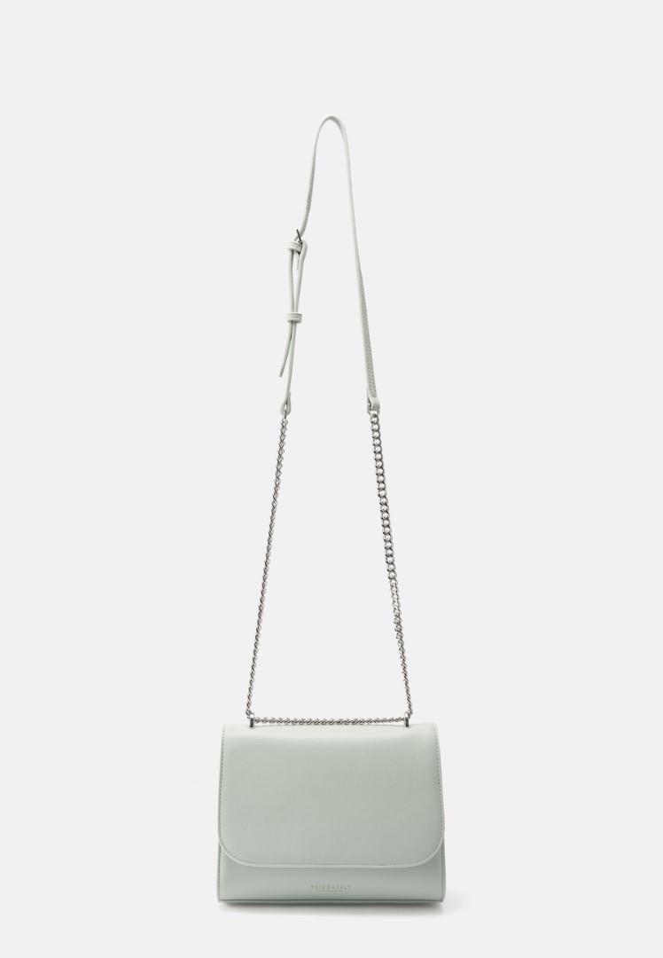 Seidenfelt - Handtasche Mit Reißversc Naantali Crossbag Pistachio Mint von Seidenfelt