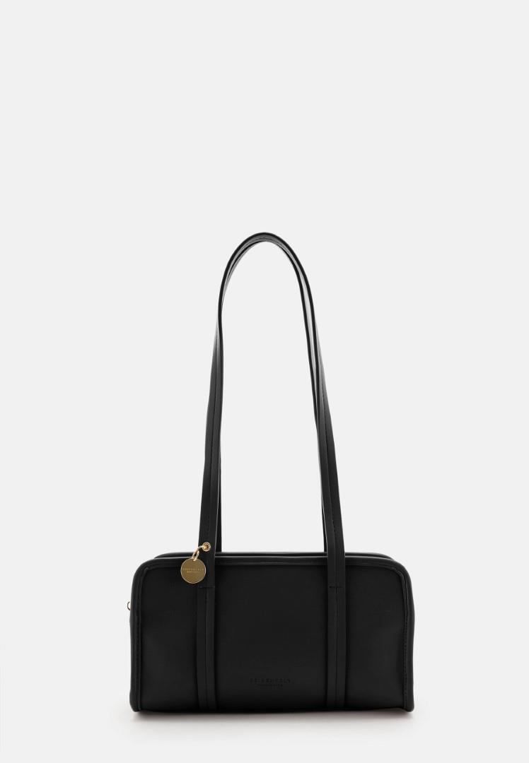 Seidenfelt - Handtasche Nelma Bowling Bag Black Schwarz von Seidenfelt