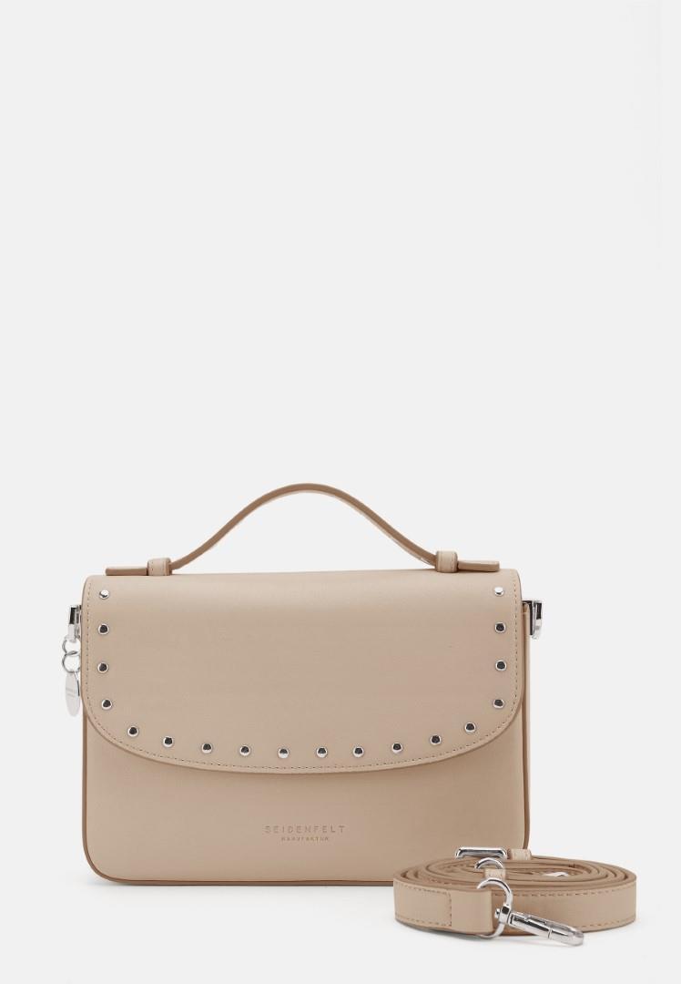 Seidenfelt - Handtasche Senja Top Handle Bag Light Sand Sand von Seidenfelt