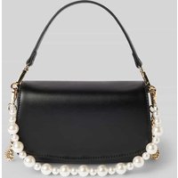 Seidenfelt Handtasche mit Perlen Modell 'TYDAL' in Black, Größe 1 von Seidenfelt