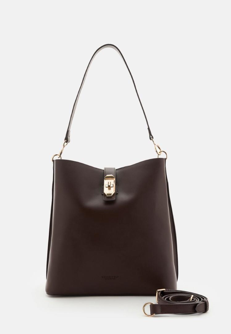 Seidenfelt - Hobobag Eiby Hobo Dark Chocolate Dunkelbraun von Seidenfelt