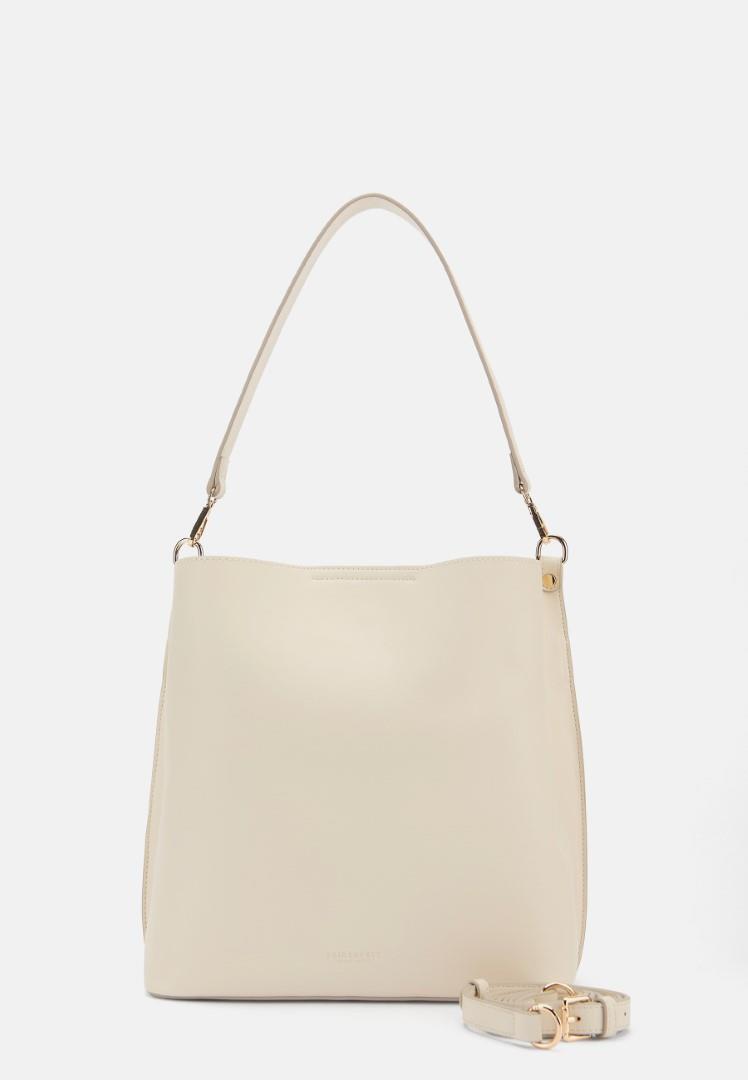 Seidenfelt - Hobobag Lilla Ro Midi Hobo Cream Beige von Seidenfelt