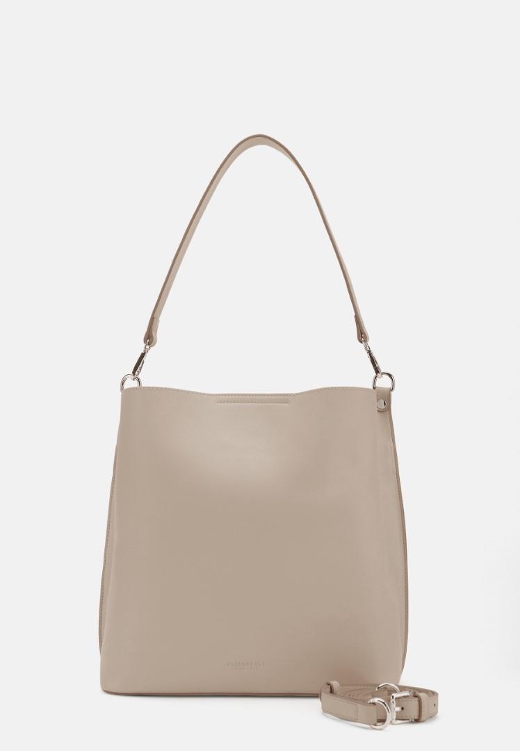 Seidenfelt - Hobobag Lilla Ro Midi Hobo Light Sand Sand von Seidenfelt