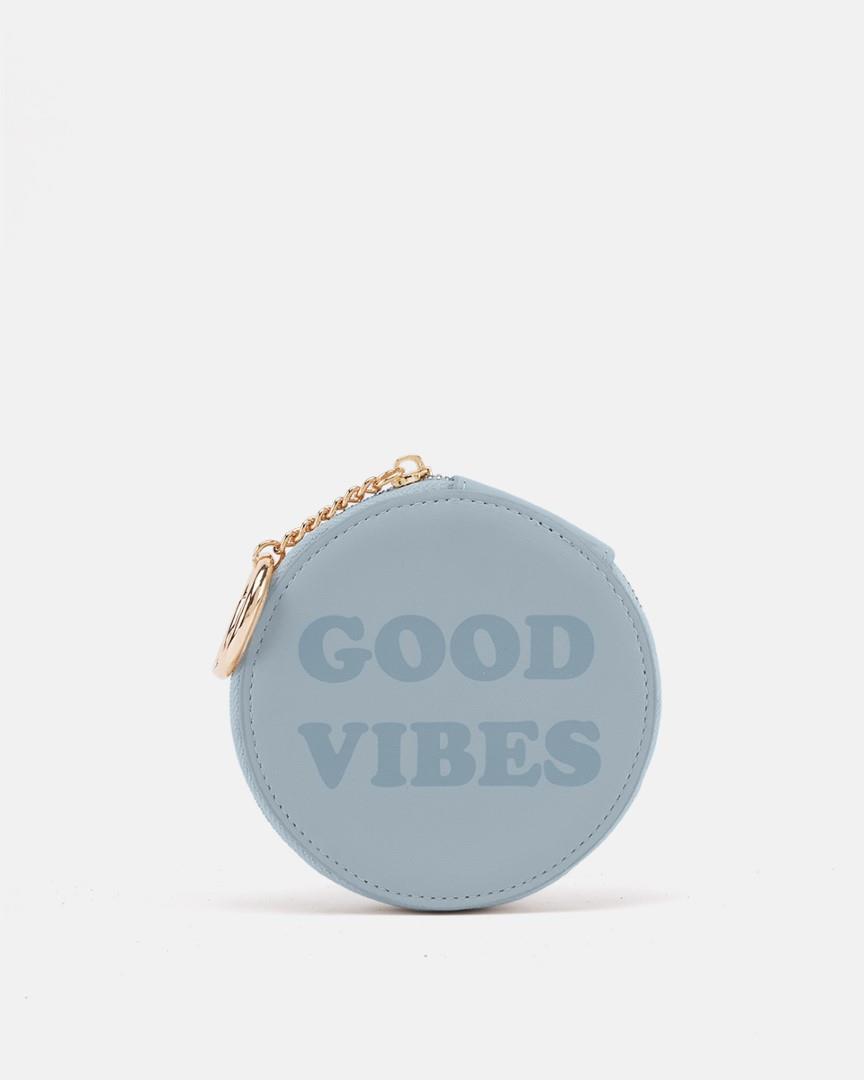 Seidenfelt - Rv-Börse Good Vibes Charm Ice Blue Hellblau von Seidenfelt