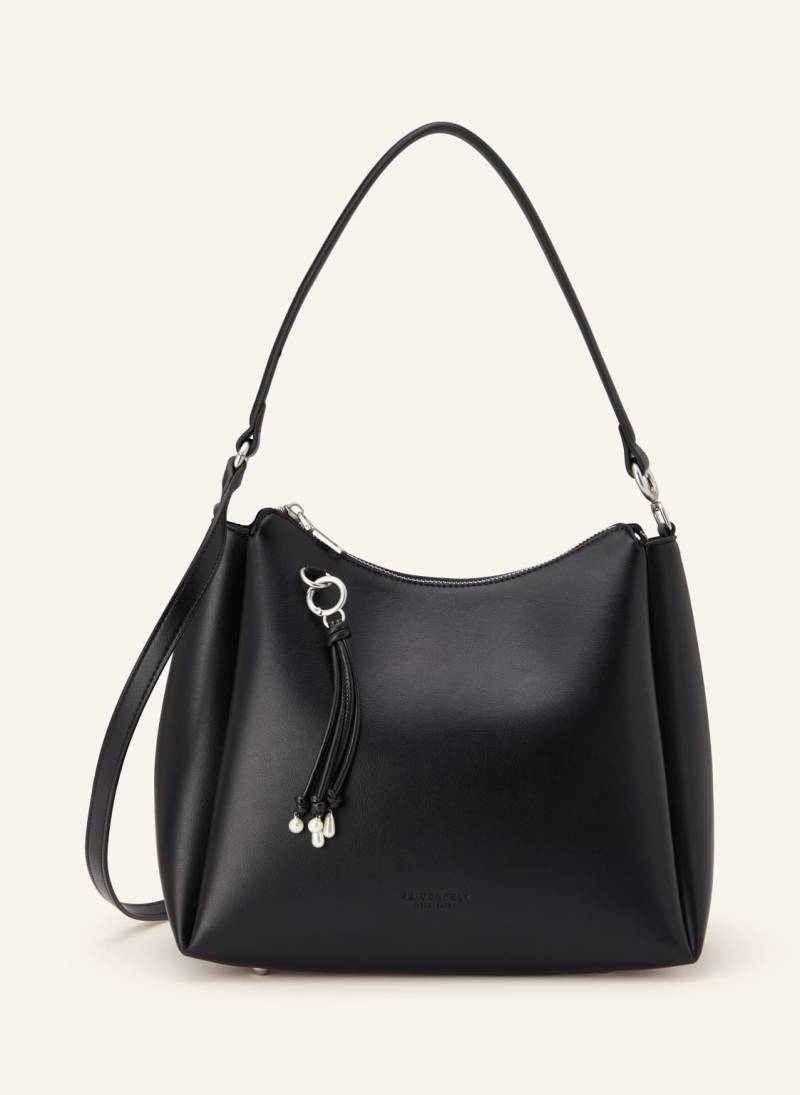 Seidenfelt Schultertasche Sandve schwarz von Seidenfelt