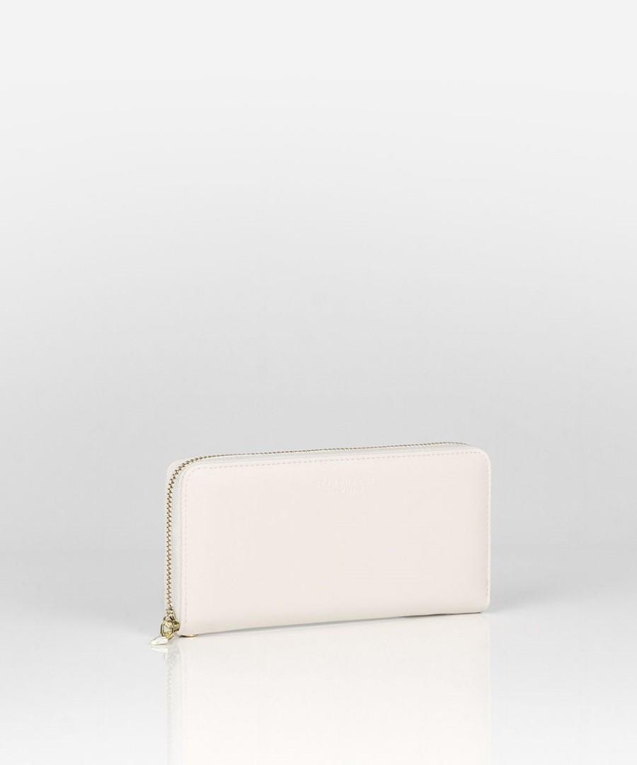 Seidenfelt - Smilla Geldbörse beige von Seidenfelt