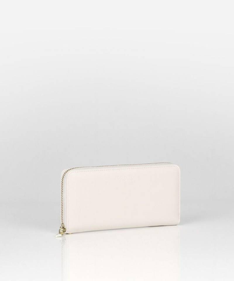 Seidenfelt - Smilla Geldbörse beige von Seidenfelt