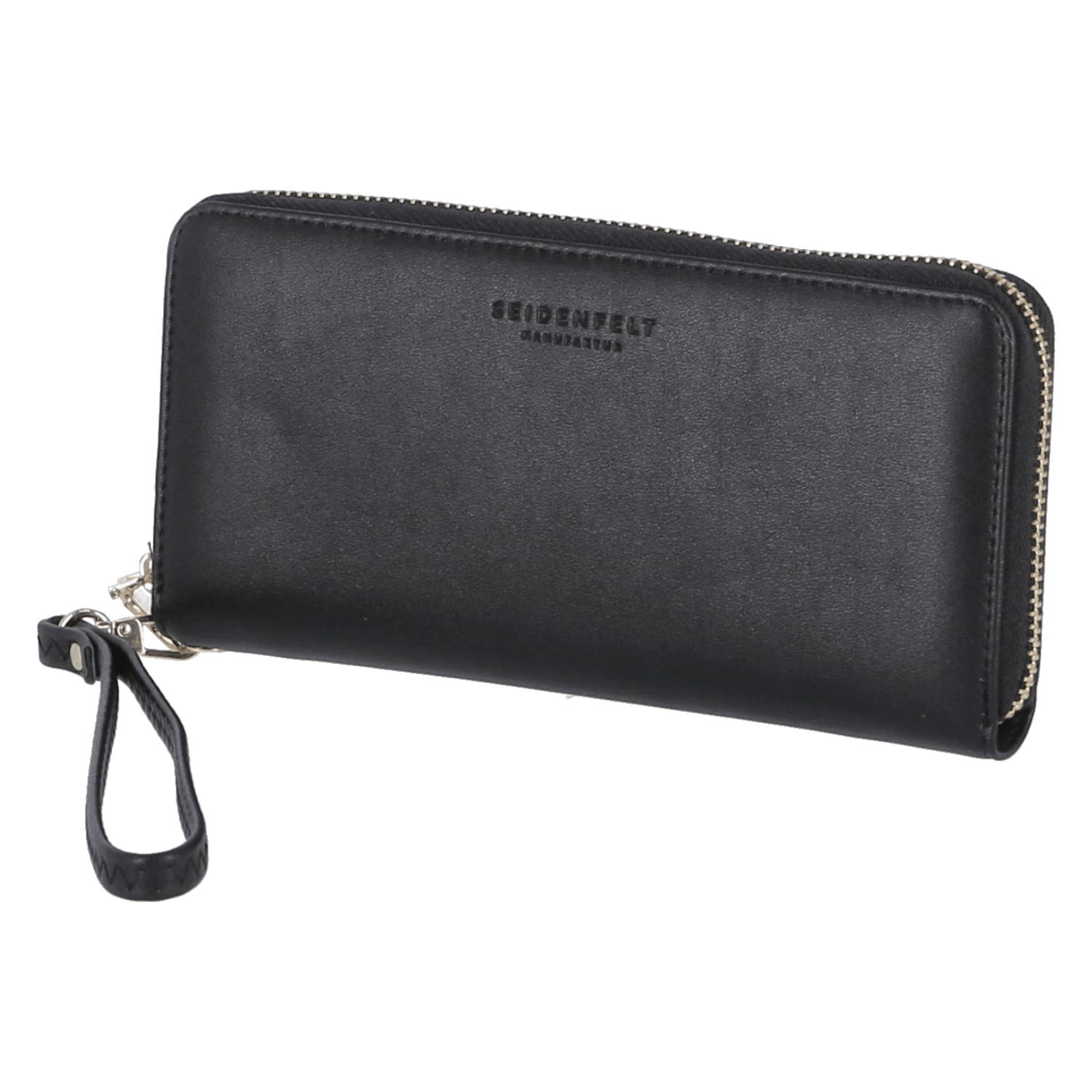 Seidenfelt - Smilla Geldbörse schwarz von Seidenfelt