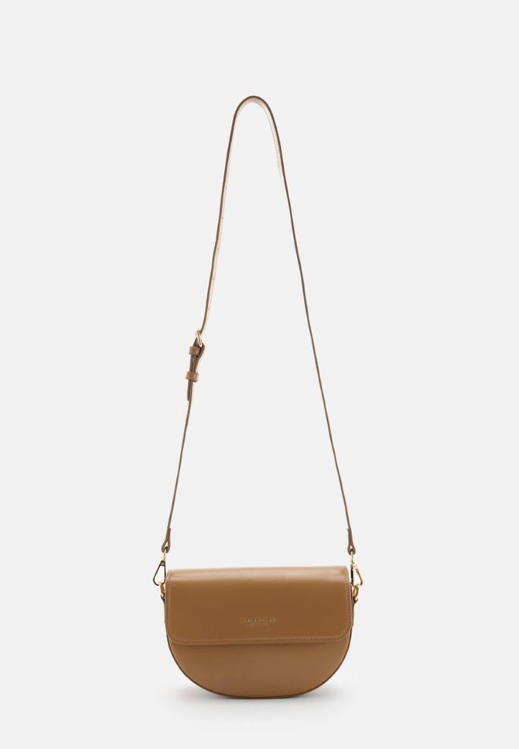 Seidenfelt - Üb-Handtasche Arvaja Saddle Toffee Beige von Seidenfelt
