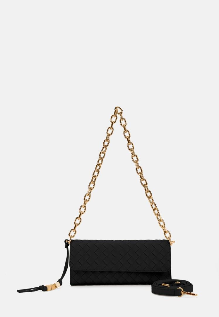 Seidenfelt - Üb-Handtasche Kinna Clutch Wallet Black Schwarz von Seidenfelt