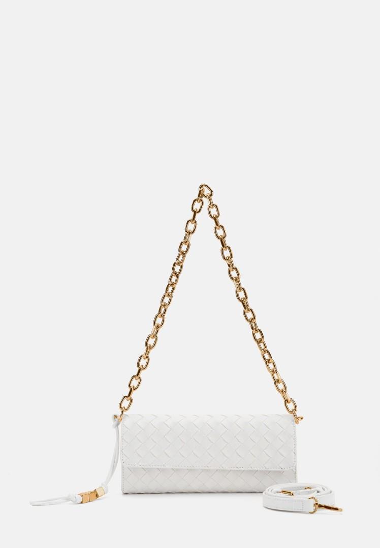 Seidenfelt - Üb-Handtasche Kinna Clutch Wallet Bright White Weiß von Seidenfelt