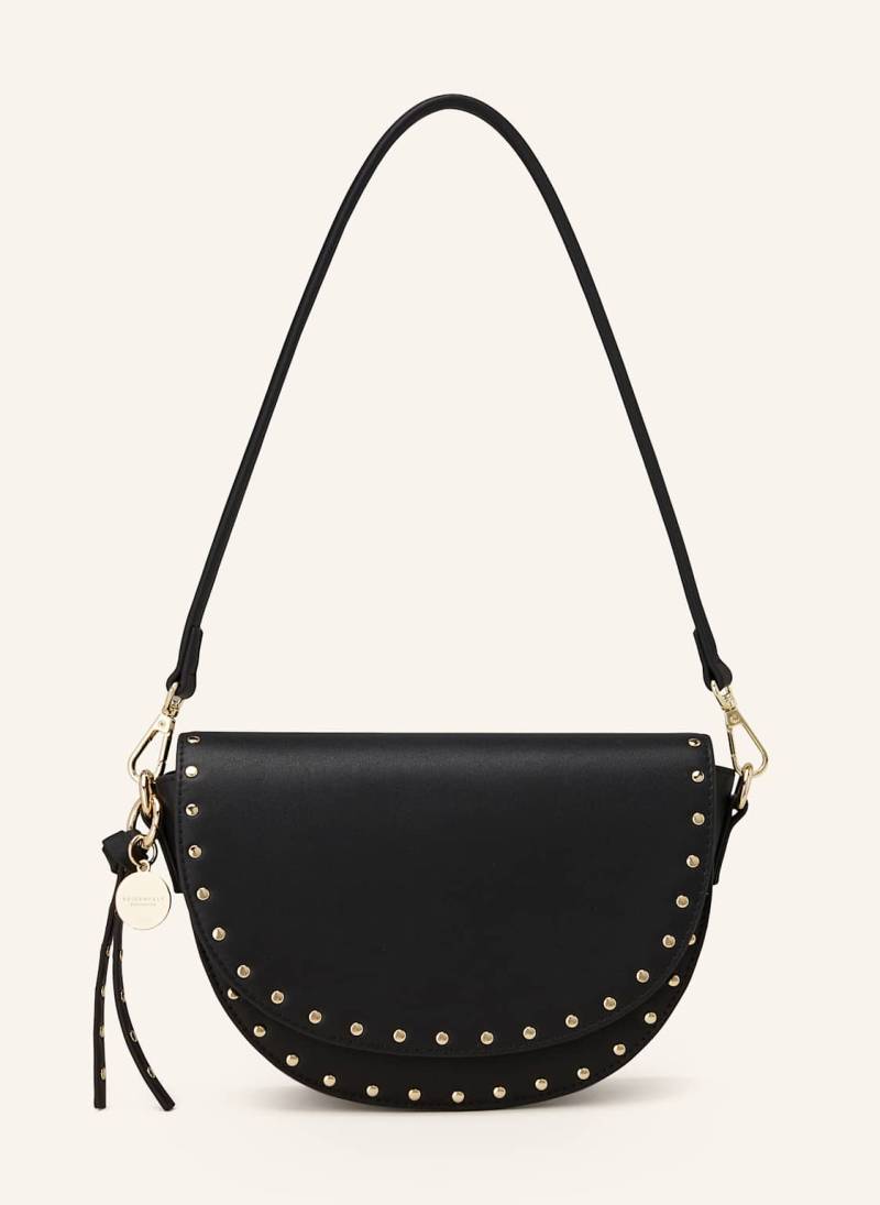 Seidenfelt Umhängetasche Senja Saddle schwarz von Seidenfelt