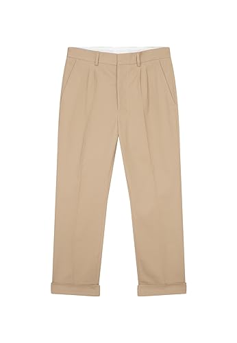 Seidensticker Studio Herren Regular Fit Chino, Beige, 37 von Seidensticker Studio