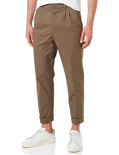 Seidensticker Studio Herren Regular Fit Chino, Dunkelgrün, 20 von Seidensticker Studio