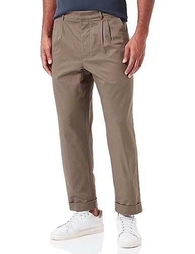 Seidensticker Studio Herren Regular Fit Chino, Dunkelgrün, 36 von Seidensticker Studio