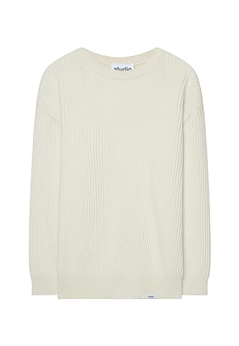 Seidensticker Studio Unisex Pullover, Offwhite, M von Seidensticker Studio