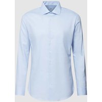 Seidensticker Super SF Slim Fit Business-Hemd mit Sportmanschetten Modell 'Light Kent' in Bleu, Größe 38 von Seidensticker Super SF
