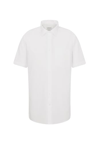 Seidensticker Herren Mens Regular Shortsleeve Businesshemd, Weiß(003001), 41 EU von Seidensticker