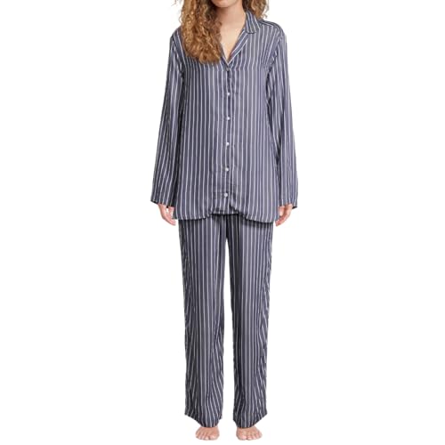 Seidensticker - Classic Web - Pyjama (38 Navy) von Seidensticker