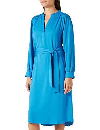 Seidensticker Damen 132854-14 Kleid, Blau, 40 von Seidensticker